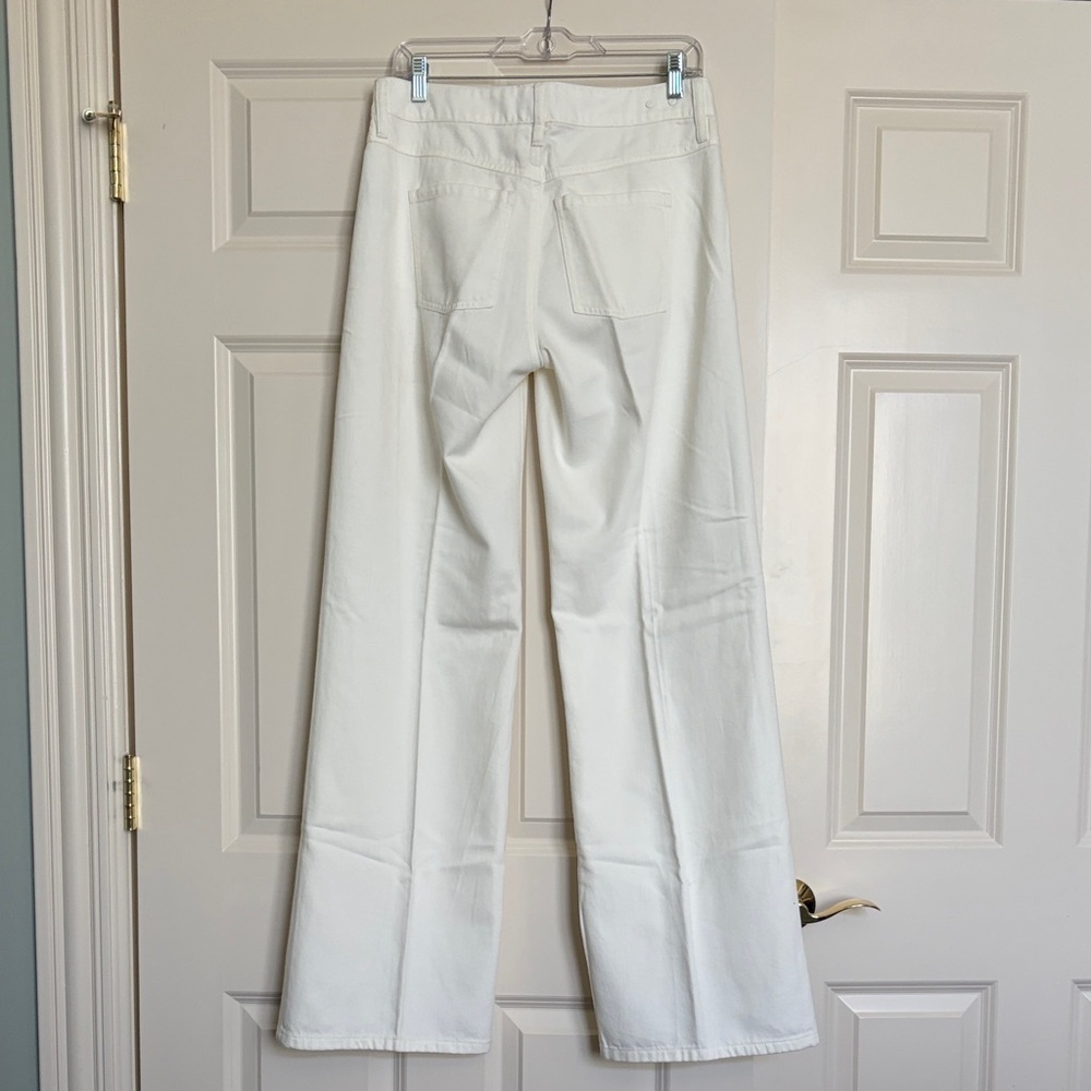 CAbi Women's Cream Flare Jeans - Picture 3 of 3